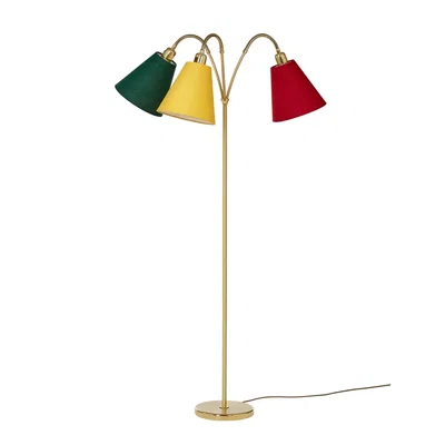 G 904 Haga golvlampa 3L mässing